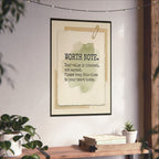 The Worth Note Collection | UNFRAMED Matte Vertical Print