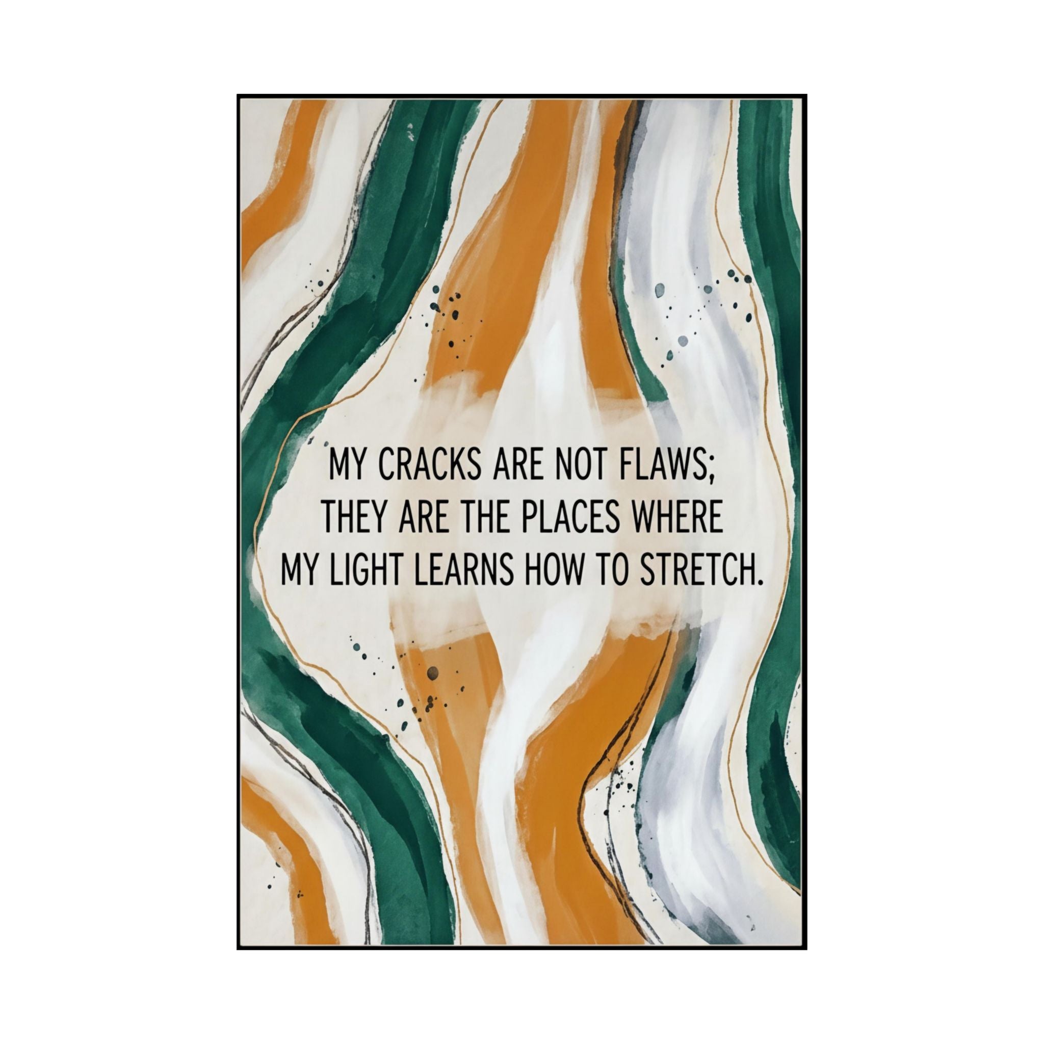 Not So Perfect Collection | UNFRAMED Matte Vertical Art Print